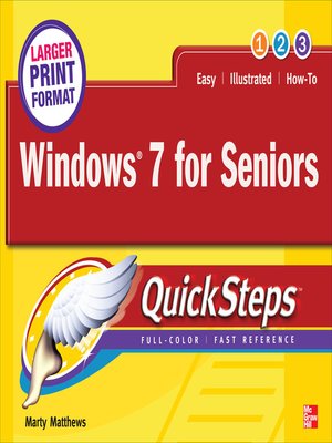 cover image of Windows 7 for Seniors